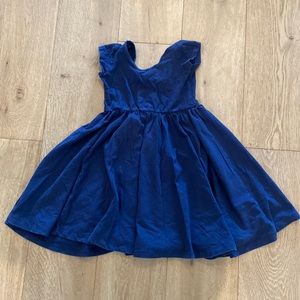 Alice + Ames Navy Twirl Dress